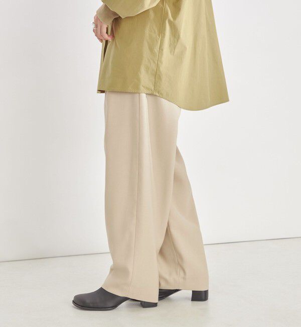 SHIPS for women「Wai+:  ウール ポリエステル ブレンド スラックス ◇」|その他|