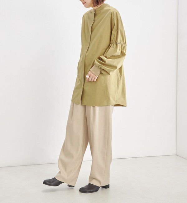 SHIPS for women「Wai+:  ウール ポリエステル ブレンド スラックス ◇」|その他|