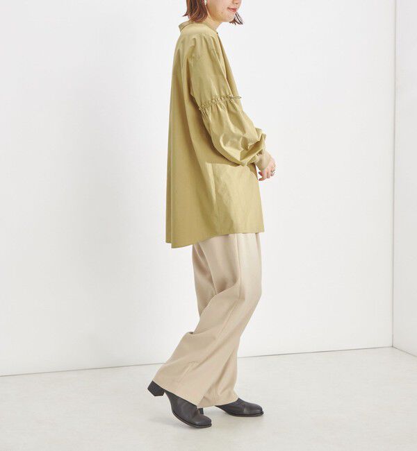 SHIPS for women「Wai+:  ウール ポリエステル ブレンド スラックス ◇」|その他|