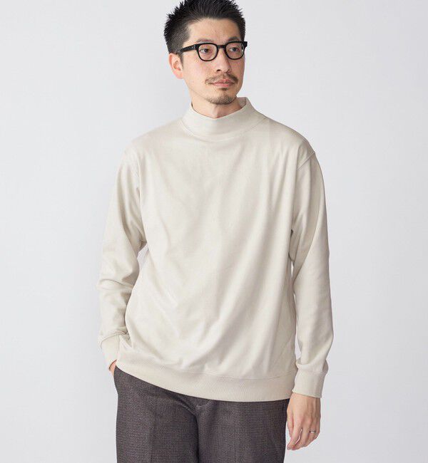 SHIPS「SHIPS: 〈吸湿発熱〉モイスチャー ウォーム モックネック プルオーバー」|Tシャツ・カットソー|