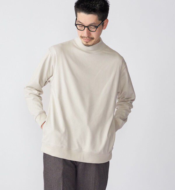 SHIPS「SHIPS: 〈吸湿発熱〉モイスチャー ウォーム モックネック プルオーバー」|Tシャツ・カットソー|