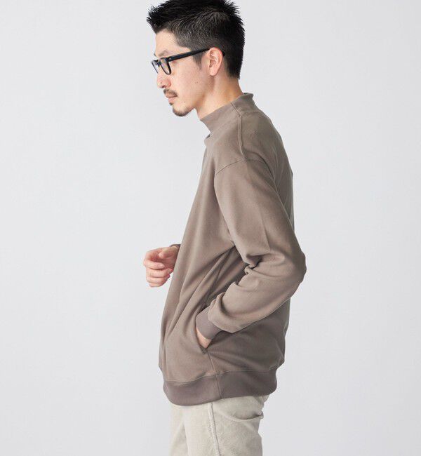 SHIPS「SHIPS: 〈吸湿発熱〉モイスチャー ウォーム モックネック プルオーバー」|Tシャツ・カットソー|