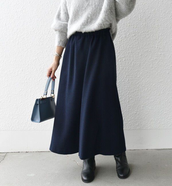 SHIPS any「SHIPS any:〈洗濯機可能〉ウールライク キュロット パンツ」|その他|