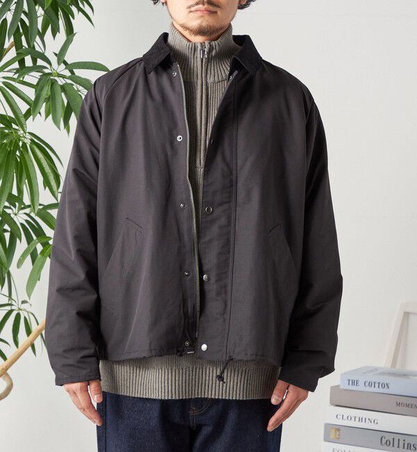 SHIPS any「【SHIPS any 別注】Bollington: ショート ハンティングジャケット」|ブルゾン・スタジャン|