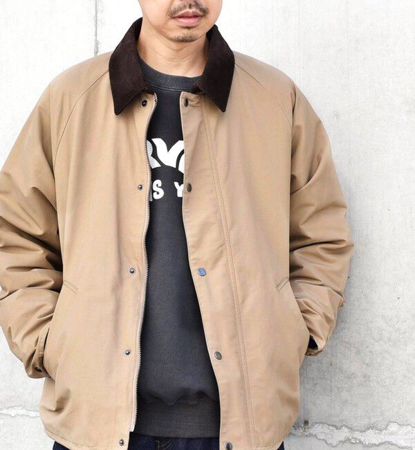 SHIPS any「【SHIPS any 別注】Bollington: ショート ハンティングジャケット」|ブルゾン・スタジャン|