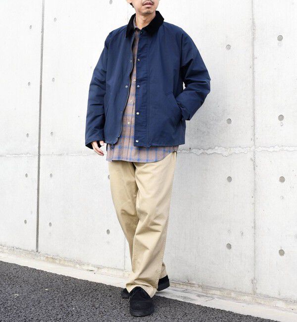 SHIPS any「【SHIPS any 別注】Bollington: ショート ハンティングジャケット」|ブルゾン・スタジャン|