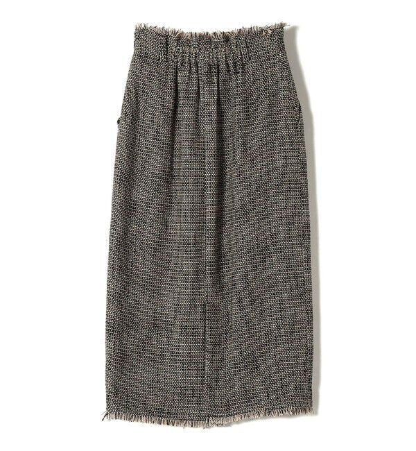 SHIPS Colors 「SHIPS Colors:〈手洗い可能〉ツイード タック タイト スカート（セットアップ対応可能）」|タイト|