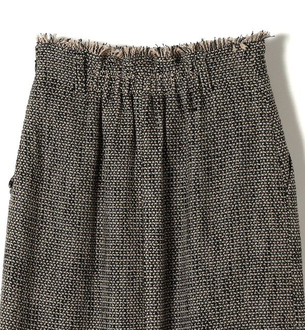 SHIPS Colors 「SHIPS Colors:〈手洗い可能〉ツイード タック タイト スカート（セットアップ対応可能）」|タイト|