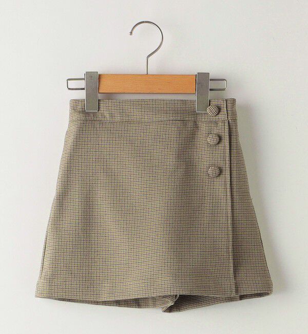 SHIPS KIDS「SHIPS KIDS:100～130cm / ラップ キュロット」|キュロット|