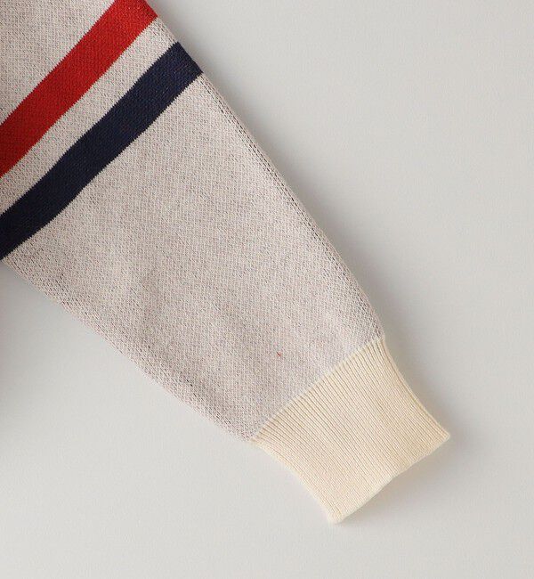 SHIPS KIDS「SHIPS KIDS:100～130cm /〈手洗い可能〉ジャカード レタード カーディガン」|カーディガン|