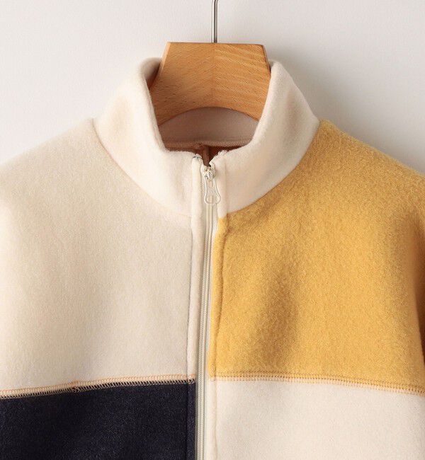 SHIPS KIDS「ARCH&LINE:110～145cm / フリース ブルゾン」|ブルゾン・スタジャン|