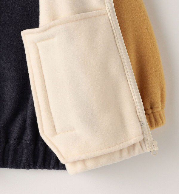 SHIPS KIDS「ARCH&LINE:110～145cm / フリース ブルゾン」|ブルゾン・スタジャン|