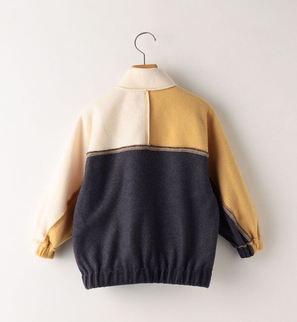 SHIPS KIDS「ARCH&LINE:110～145cm / フリース ブルゾン」|ブルゾン・スタジャン|