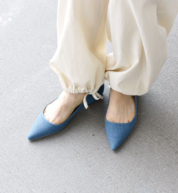 SHIPS any「SHIPS any: ポインテッド フラット パンプス」|パンプス|