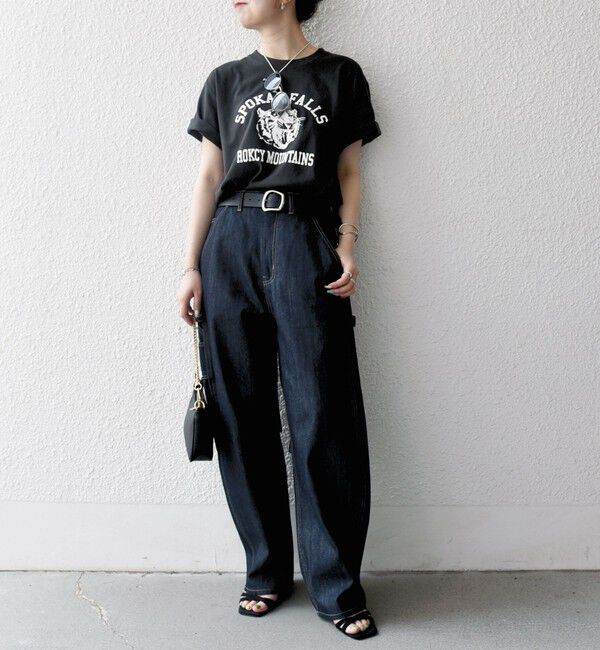 SHIPS any「《一部追加予約》SHIPS any:〈洗濯機可能〉コクーンペインター デニムパンツ［SHIPS any DENIM］」|デニム|