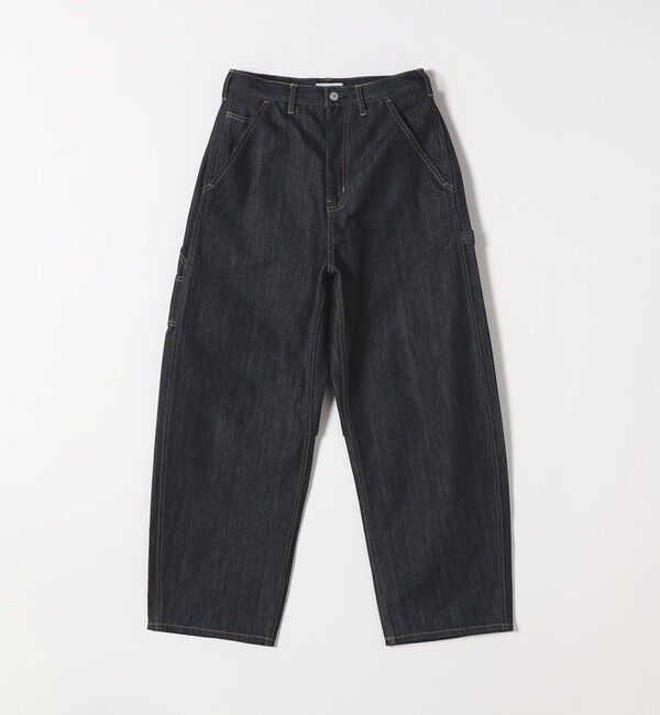 SHIPS any「《一部追加予約》SHIPS any:〈洗濯機可能〉コクーンペインター デニムパンツ［SHIPS any DENIM］」|デニム|