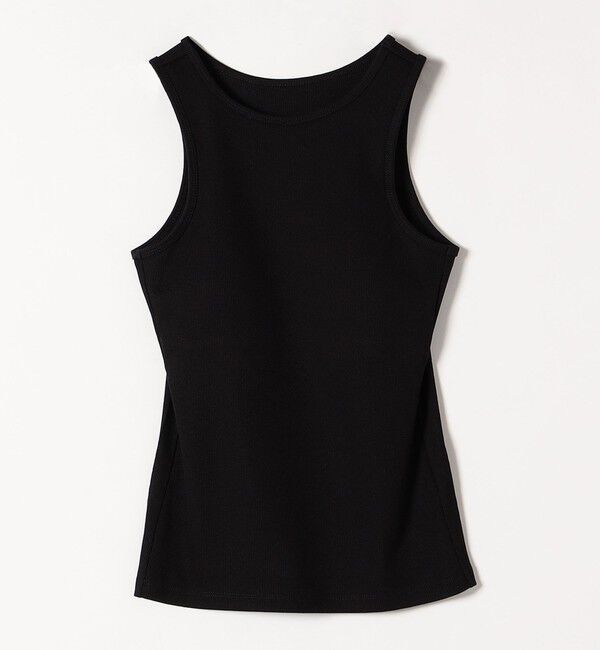 quaranciel「quaranciel:〈洗濯機可能〉カップ付き アメリカンスリーブ リブ タンクトップ」|インナー|