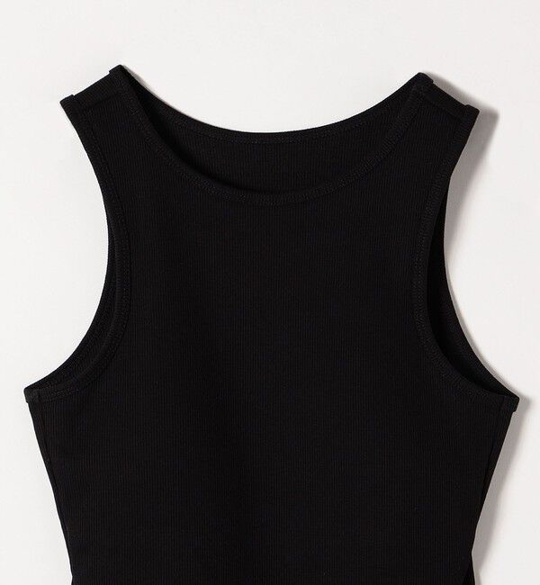 quaranciel「quaranciel:〈洗濯機可能〉カップ付き アメリカンスリーブ リブ タンクトップ」|インナー|