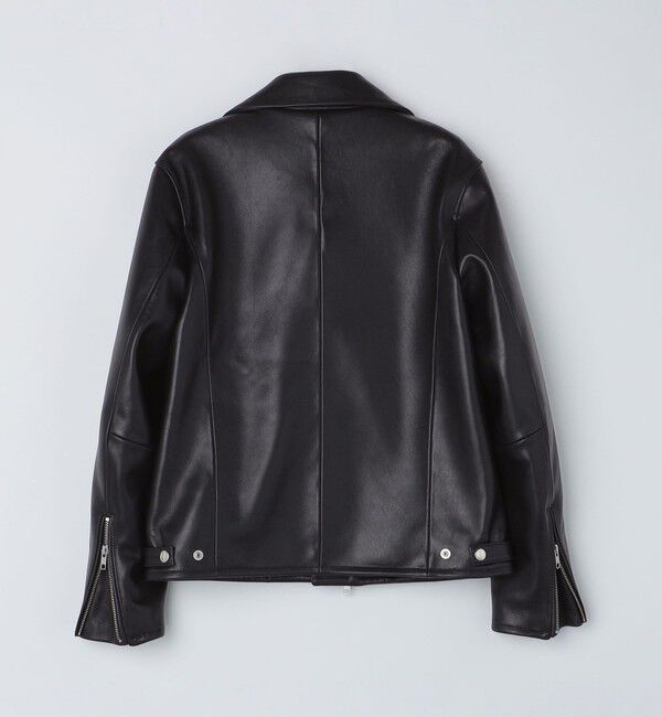 SHIPS「SHIPS: ラムレザー ダブル ライダースジャケット」|その他|