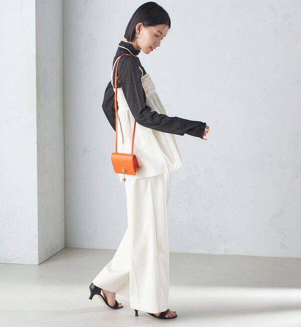 SHIPS for women「〈手洗い可能〉カット ドビー 2WAY キャミソール 24SS ◇」|キャミソール|