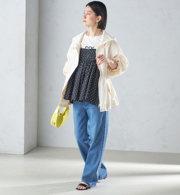 SHIPS for women「〈手洗い可能〉カット ドビー 2WAY キャミソール 24SS ◇」|キャミソール|