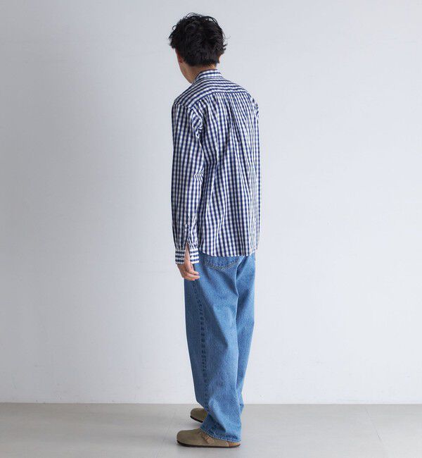 SHIPS「SHIPS: レギュラーカラー ベーシック ロングスリーブ シャツ 〈ストライプ/ギンガムチェック〉」|シャツ・ブラウス|