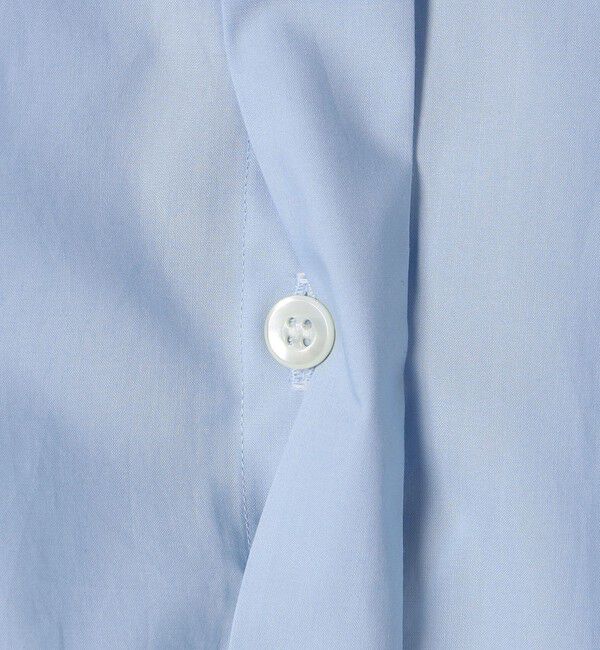 SHIPS for women「SHIPS Primary Navy Label:〈手洗い可能〉レギュラー カラー ワイド シャツ」|シャツ・ブラウス|