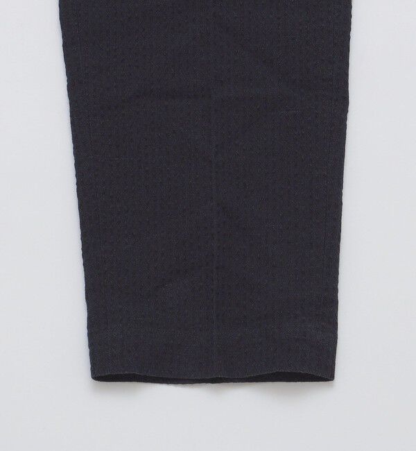 SHIPS「SHIPS:〈手洗い可能/セットアップ対応〉サフィラン リネン ソロ サッカー パンツ」|スラックス|