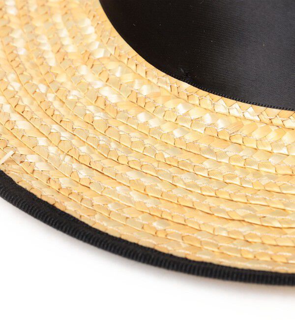 SHIPS for women「BENELLI:ブラック リボン ハット」|ハット|