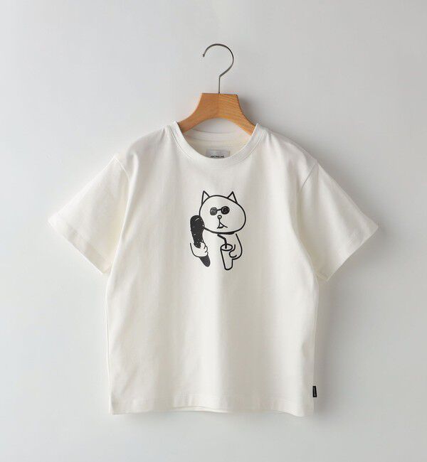 SHIPS KIDS「ARCH&LINE:110～145cm / オーガニック コットン TEE」|Tシャツ・カットソー|ホワイト