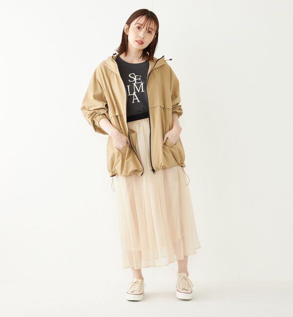 SHIPS Colors 「SHIPS Colors:〈手洗い可能〉アノラック パーカー」|ブルゾン・スタジャン|