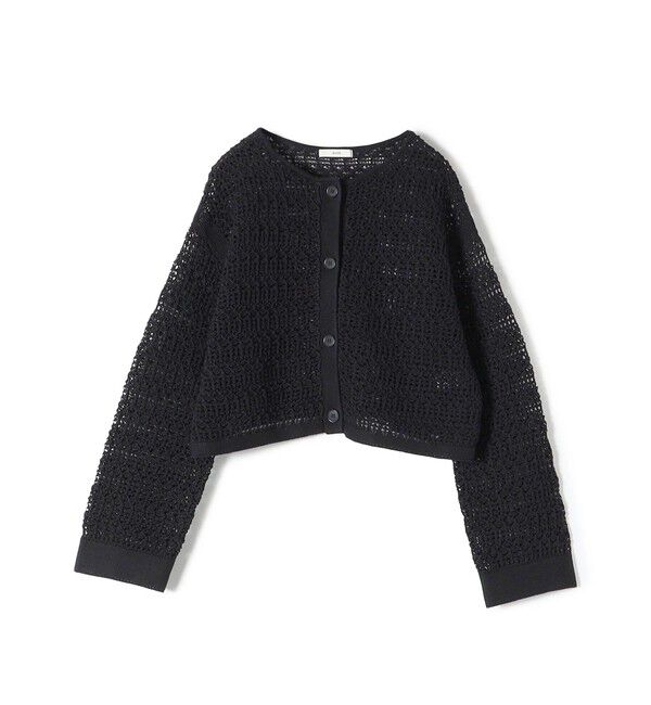 SHIPS for women「〈手洗い可能〉透かし編み 2WAY ニット ジャケット」|カーディガン|