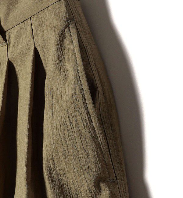 SHIPS for women「〈手洗い可能〉コットン ナイロン タック パンツ」|その他|