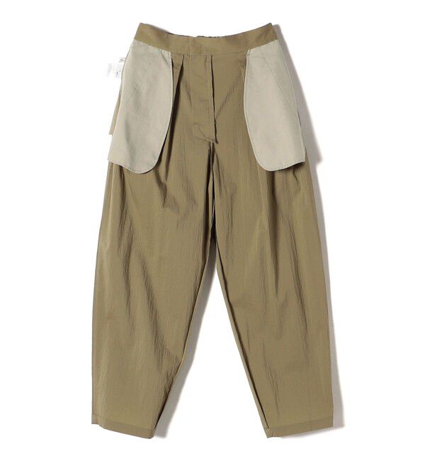 SHIPS for women「〈手洗い可能〉コットン ナイロン タック パンツ」|その他|