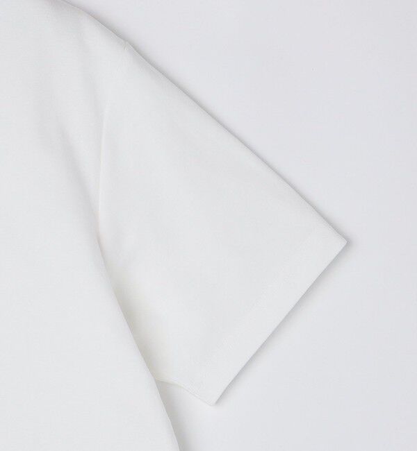 SHIPS「【WEB限定】SHIPS:〈接触冷感・吸水速乾等〉STORATECH(TM）ワンポイントロゴ スムース Tシャツ」|Tシャツ・カットソー|