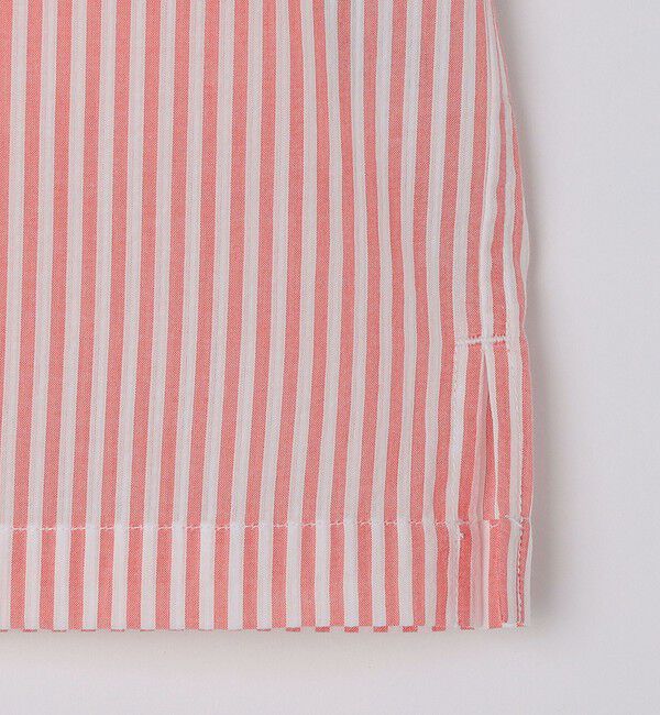 SHIPS Colors 「SHIPS Colors:〈洗濯機可能〉シアーサッカー スキッパー 7分袖 シャツ」|シャツ・ブラウス|