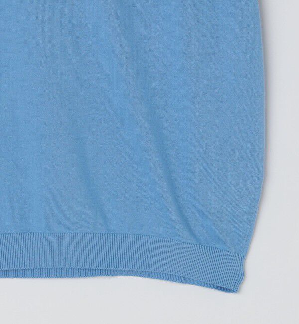 SHIPS「ALANPAINE: 14ゲージ コットン ニット ポロシャツ」|ポロシャツ|