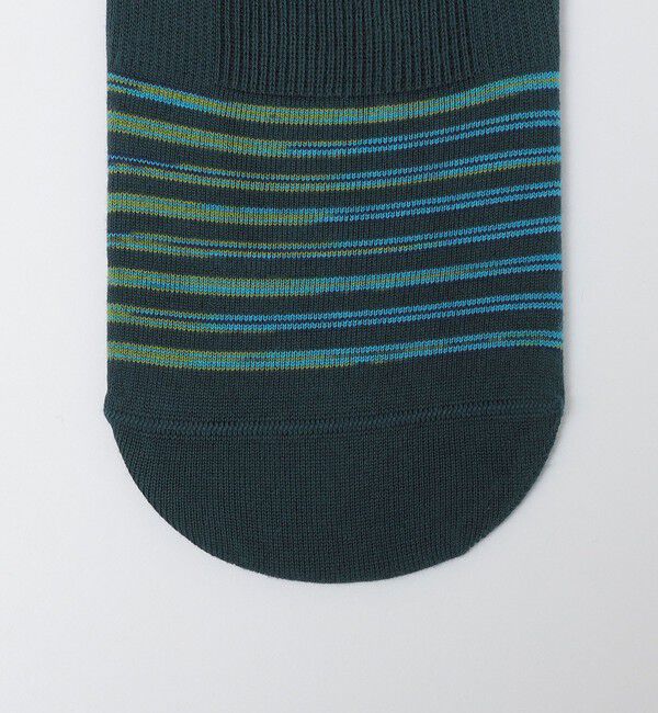 SHIPS「PANTHERELLA:  スペースダイストライプ インビジブル コットン ソックス」|ソックス|