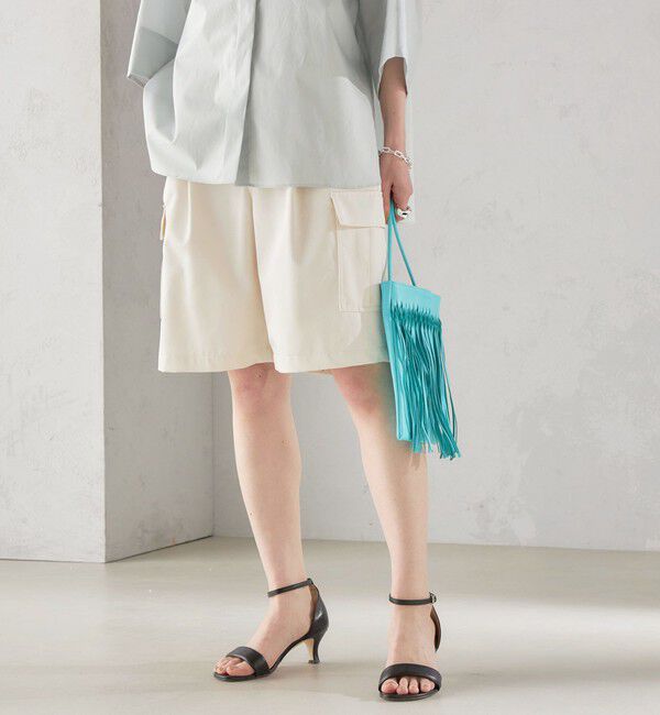 SHIPS for women「〈手洗い可能〉ハイカウント ハーフ パンツ」|その他|