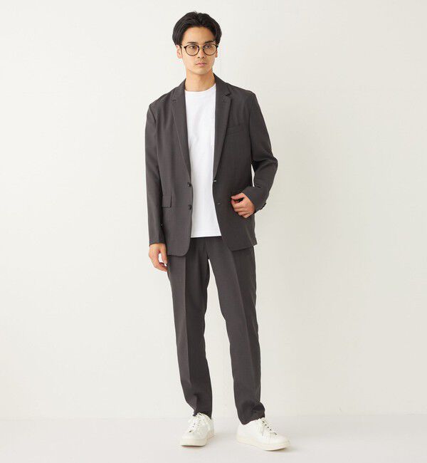 SHIPS Colors 「SHIPS Colors:〈洗濯機可能〉ポリトロ  サマー ジャケット(セットアップ 対応可能)◇」|テーラードジャケット|