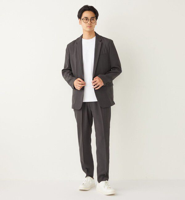 SHIPS Colors 「SHIPS Colors:〈洗濯機可能〉ポリトロ  サマー ジャケット(セットアップ 対応可能)◇」|テーラードジャケット|