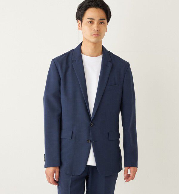 SHIPS Colors 「SHIPS Colors:〈洗濯機可能〉ポリトロ  サマー ジャケット(セットアップ 対応可能)◇」|テーラードジャケット|