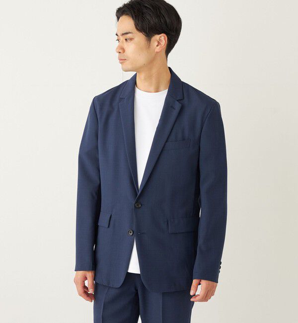 SHIPS Colors 「SHIPS Colors:〈洗濯機可能〉ポリトロ  サマー ジャケット(セットアップ 対応可能)◇」|テーラードジャケット|