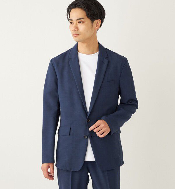 SHIPS Colors 「SHIPS Colors:〈洗濯機可能〉ポリトロ  サマー ジャケット(セットアップ 対応可能)◇」|テーラードジャケット|