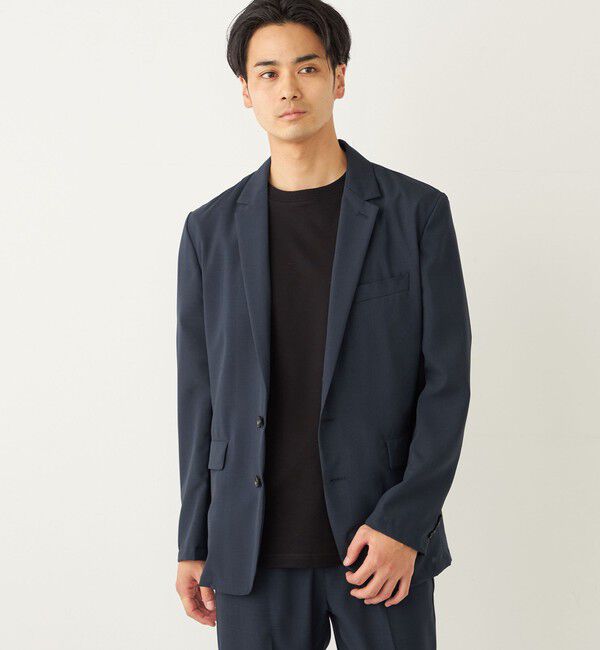 SHIPS Colors 「SHIPS Colors:〈洗濯機可能〉ポリトロ  サマー ジャケット(セットアップ 対応可能)◇」|テーラードジャケット|