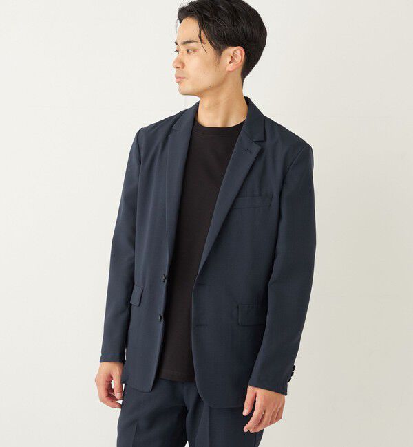 SHIPS Colors 「SHIPS Colors:〈洗濯機可能〉ポリトロ  サマー ジャケット(セットアップ 対応可能)◇」|テーラードジャケット|