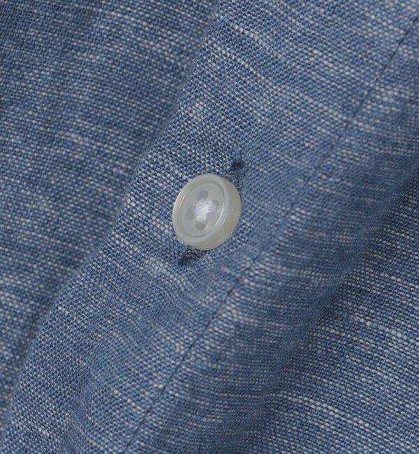 SHIPS Colors 「SHIPS Colors:〈洗濯機可能〉リネン セミワイドカラー シャツ」|シャツ・ブラウス|