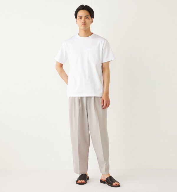 SHIPS Colors 「SHIPS Colors:ポリトロ ワイド テーパード イージーパンツ(セットアップ対応可能)」|その他|