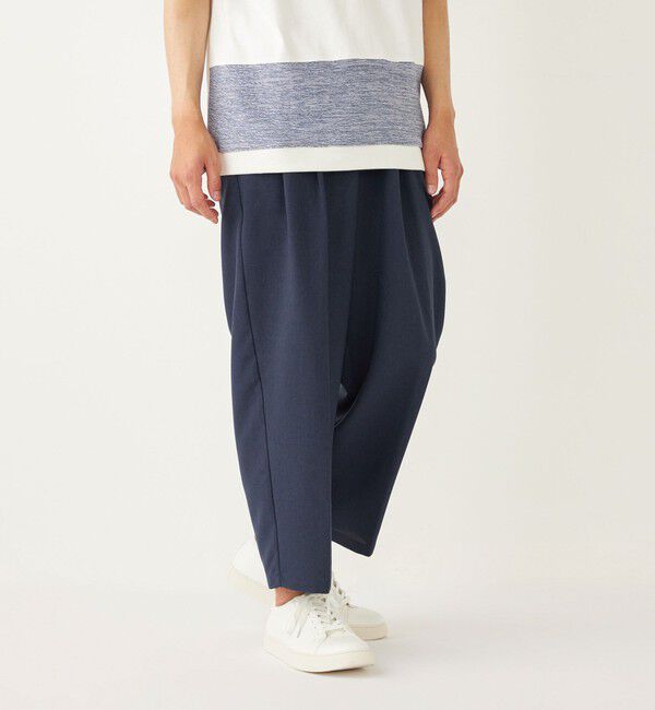 SHIPS Colors 「SHIPS Colors:ポリトロ ワイド テーパード イージーパンツ(セットアップ対応可能)」|その他|