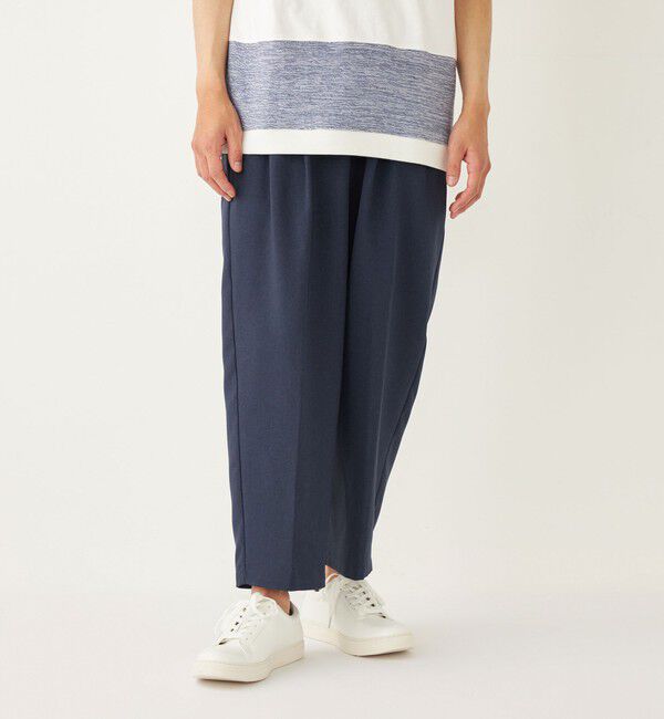 SHIPS Colors 「SHIPS Colors:ポリトロ ワイド テーパード イージーパンツ(セットアップ対応可能)」|その他|